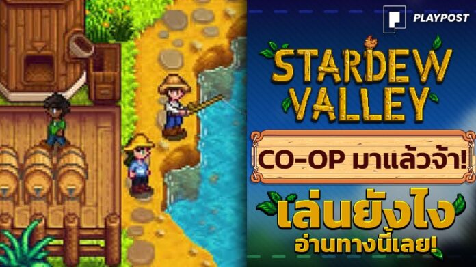 Stardew Valley Co-op cover playpost