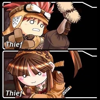[Ragnarok Battle Offline] ข้อมูลของอาชีพ Thief - frogtory